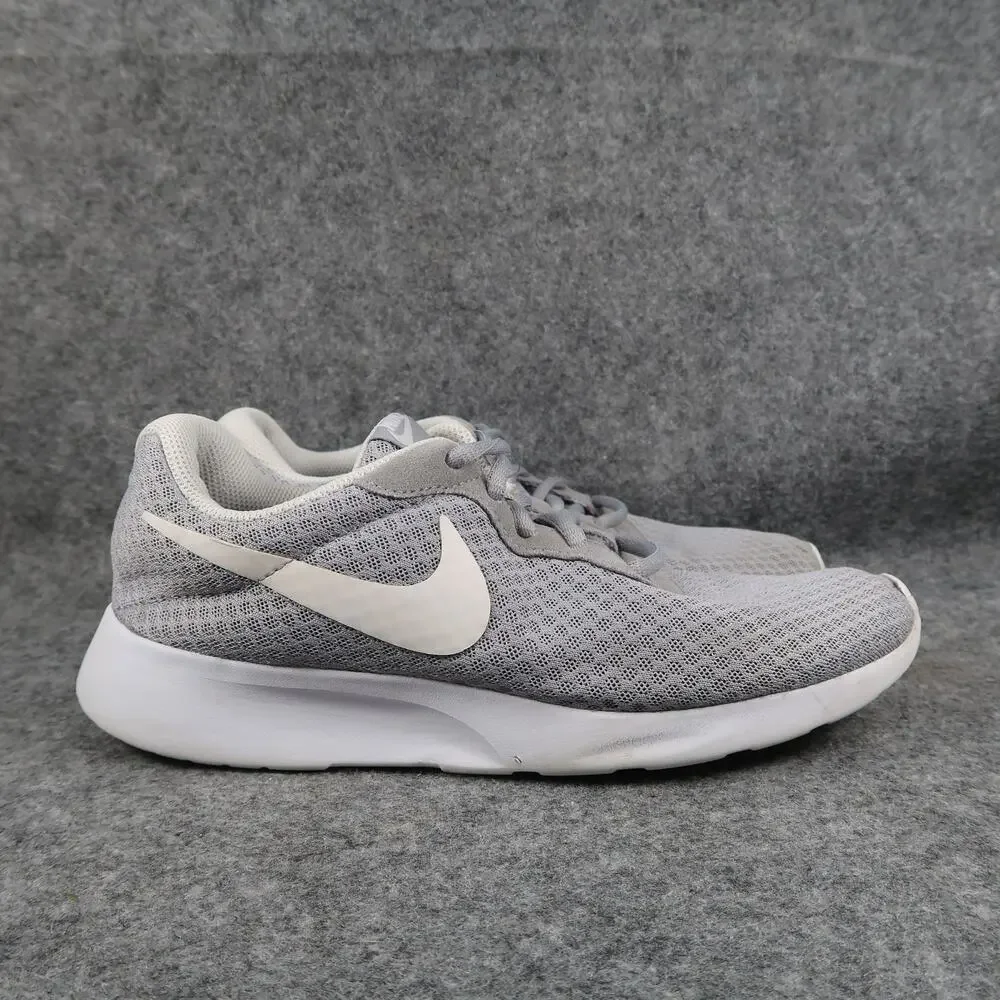 Nike Shoes Womens 8.5 Tanjun Sneaker Athletic Trainer Casual Active Grey Running